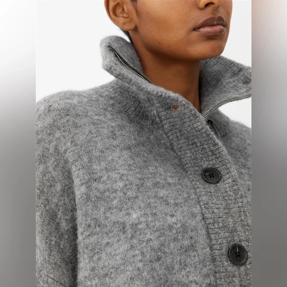 ARKET Long Alpaca Blend Jumper Sweater - Picture 3 of 8